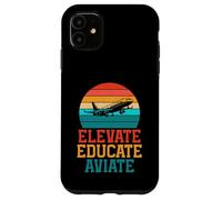 Elevate Educate Aviate Flight Instructor Case for iPhone 11