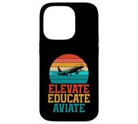 Elevate Educate Aviate Flight Instructor Case for iPhone 14 Pro