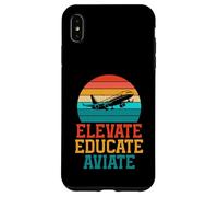 Elevate Educate Aviate Flight Instructor Case for iPhone XS Max