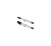 Elevate Fusion 2-piece Tong Set with Precision and Large tongs, BPA Free, Heat Resistant Non Stick Kitchen Utensil, Stainless Steel Handles