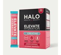 ELEVATE HYDRATION with CREATINE, VItamin D3, K2, Magnesium & Zinc, Zero Sugar Electrolyte Hydration with Essential Minerals & 6 Electrolytes RASPBERRY & WATERMELON FLAVOUR 30 SACHETS