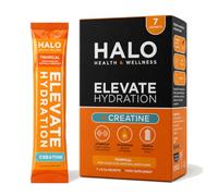 Elevate Hydration with CREATINE, Vitamin D3, K2, Magnesium & Zinc, Zero Sugar Electrolyte Hydration with Essential Minerals & 6 Electrolytes Tropical Flavour 7 SACHETS