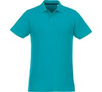 Elevate Men's Helios Short Sleeve Polo Shirt in Aqua | Size: 2XL Elevate Aqua 2XL
