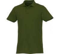 Elevate Men's Helios Short Sleeve Polo Shirt in Bright Green | Size: Medium Elevate Bright Green M