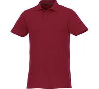 Elevate Men's Helios Short Sleeve Polo Shirt in Burgundy | Size: 2XL Elevate Burgundy 2XL