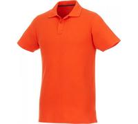 Elevate Men's Helios Short Sleeve Polo Shirt in Orange | Size: Medium Elevate Orange M