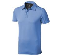 Elevate Men's Markham Short Sleeve Polo in Light Blue | Size: Medium Elevate Light Blue M