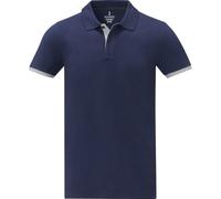 Elevate Men's Morgan Short-Sleeved Polo Shirt in Navy | Size: Large Elevate Navy L