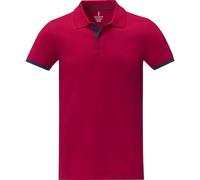 Elevate Men's Morgan Short-Sleeved Polo Shirt in Red | Size: XS Elevate Red XS