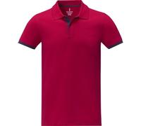 Morgan Short-Sleeved Polo Shirt Elevate Red S