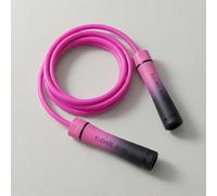 Elevate Rope Weighted Skipping Rope for Adults, 10 mm, 3 m Adjustable, Pink