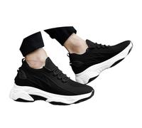 Elevate Shoes Men's 10 cm Invisible Height Increase Mesh Trainers Elevator Shoes The Larger Sports Walking Shoes Lightweight Trainers Sports Shoes
