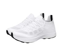 Elevate Shoes Men's Hiking Shoes Men's Trainers Shoes with Increased 4-10 cm Shoes The Larger Mesh Sports Shoes Thick Sole Running Shoes Lightweight Trainers for Walking, Running, Sports, White, 8 UK