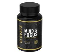 Elevate Supplements Mind & Focus, 28 Servings | Advanced Cognitive Performance Formula | Enhances Focus, Mental Clarity & Energy | Premium Brain Health Supplement