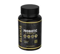 Elevate Supplements Probiotic Complex, 60 Capsules | 50 Billion CFU Multi-Strain Bifidobacterium & Lactobacillus Probiotics to Support Gut Microbiome Balance, Digestion, Skin & Immune Health