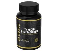 Elevate Supplements Thyroid & Metabolism Support, 30 Capsules | Advanced Thyrogenic Formula to Help Regulate Weight Management, Energy & Hormone Balance | Vitamins, Minerals, L-Tyrosine & Ashwagandha