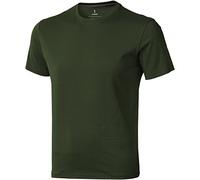 Elevate T-Shirt Nanaimo a Manica Corta da Uomo Verde Militare