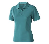 Elevate Women's Calgary Short Sleeve Polo in Aqua | Size: Large Elevate Aqua L