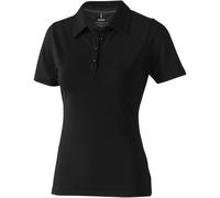 Elevate Women's Markham Short Sleeve Polo in Black | Size: XL Elevate Black XL
