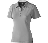 Elevate Women's Markham Short Sleeve Polo in Grey | Size: Small Elevate Grey S