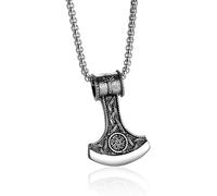 Elevate your accessory game our Men's bold statement piece designed for the man. Crafted with precision, this distinctive necklace features a stylish hammer pendant that