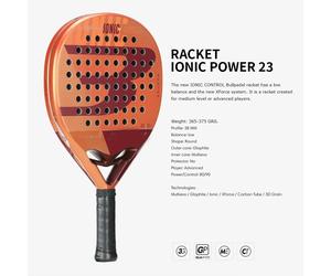 Elevate Your Game Bullpadel Ionic Power 23 Padel Dominate the Court NEW