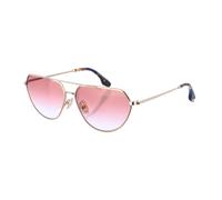 Victoria Beckham Vb221s-725 Woman Sunglasses Golden Woman