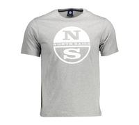 Elevated Casual Round Neck Tee - male - North Sails - T-Shirts - Gray - 2XL - Tops 2XL