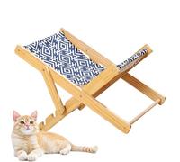 Elevated Cat Bed - Pet Bed Chair, Cat Hammock | Adjustable Pet Lounge for House Cats, Load Capacity with 10 kg. Raised Rest Space for Cats and Kittens in the House