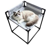 Elevated Cat Bed Removable Washable Nest with Safety Rails