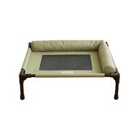 Elevated Cat Bed, Washable Neck Support Hammock, Sturdy Pet Cot 1 Piece | Large Cat Bed Dog Cot For Small Medium Breed Home Apartment Living Room Balcony Indoor Outdoor Camping Garden Yard Patio
