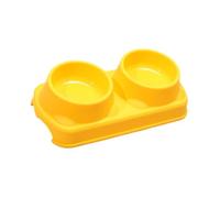 ＡＷＨＡＯ Elevated Cat Bowl, Creative Design for The Home, Easy to Clean, Pet Supplies, Household Feeding Bowl for Feeding, Yellow