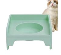 Elevated Cat Bowl Stand | Spliceable Cat Bowls For Indoor Cats Elevated - Elevated Cat Accessories, Pet Cage Bowls, Square Promotes Healthy Eating For Dog, Puppy, Cat
