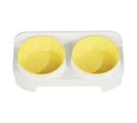 Elevated Cat Bowls, Enhanced Feeding Solution, 30x14.5x9.5cm, Non Slip Feeder, Stainless Steel Bowls, Neck Strain Relief Design, For Indoor Outdoor Pet Feeding