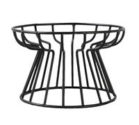 Elevated Cat Food Bowl - Whisker Friendly Anti Vomit Ceramic Plate, Pet Feeder | Metal Stand Raised Cat Bowl, Shallow Dish Water Holder for Cats Home Feeding Comfort and Healthy Dining