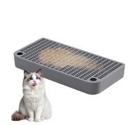 Elevated Cat Litter Ramp - Litters Box Station With Integrated Odor Filter Function, Waterproof Kitten Toilet Ramps With Non-Slip Side Pedal | Hygienic Home Pet Bunny Animal Restroom Accessory Enclosu