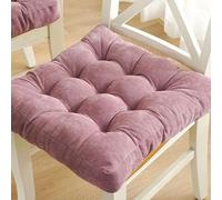 Elevated Chair Cushion for Large Sofas Plaid Design 40x40 cm 10 cm Thick Seat Pad Comfortable and Stylish Cushion for Better Seating Experience
