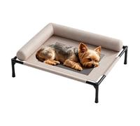 Elevated Dog Bed Cooling Washable Breathable Elevated Mesh Cot