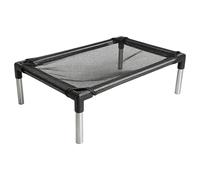 Elevated Dog Bed - Outdoor Dog Cot | Cooling Pet Cot | Breathable Mesh Washable Portable Bed | Heavy Duty Raised Outdoor Ďog B́ed | For Camping Travel Car Patio Yard Terrace Balcony Summer Training