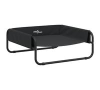 vidaXL Elevated Dog Bed Raised Dog Cot Anthracite Oxford Fabric and Steel