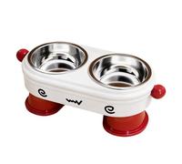 Elevated Dog Bowl 2-in-1 Anti-Slip Feeder Holder