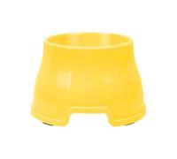 Elevated Dog Bowls PP Long Ear Dog Bowl High Capacity Water Container For Cocker Spaniels & Long Eared Breeds Rkz512 (Yellow, 12.3x15.8x8cm)