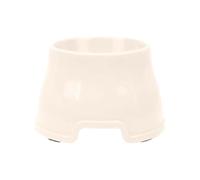 Elevated Dog Bowls PP Long Ear Dog Bowl High Capacity Water Container For Cocker Spaniels & Long Eared Breeds Rkz512 (Beige, 12.3x15.8x8cm)