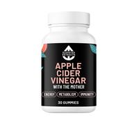 Elevated Extracts Apple Cider Vinegar Gummies in Black | Size: Pack of 30 Elevated Extracts Black Pack of 30