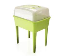Elevated Greenhouse Plastic Raised Garden Bed Planter Pot Box Plant Lid 3 Colour 52 Litres (Lime, 83 Litres)