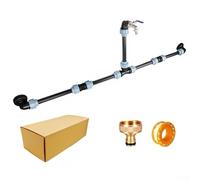 Elevated IBC Tank Support System with Quick Connect Fitting for Zinc Alloy Faucet on Intermediate Bulk Containers and Large Barrels ([copper pacifier])