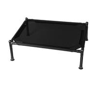 Elevated Outdoor Dog Bed - Non Slip Animal Lounger, Ventilated Companion Sleeper, Foldable Raised Kennel Bedding Delivering Cooling Resting Experience, Lightweight Mesh Pet Furniture Camping Travel