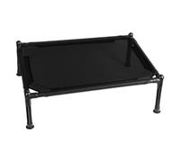 Elevated Outdoor Dog Bed Portable Non-Slip Lifted Dog Cot | Elevated Breathable Mesh Foldable Weather Resistant Easy Clean for Small Canines Or Cats Camping Travel Patio Lawn Yard