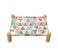 Elevated Pet Bed - Portable Hammock, Cooling Lounger, Robust Sleeping Bed Outside the Floor for Dogs, Cats, , Pets, Lightweight Furniture for Garden, Deck, Camping, Travel, So