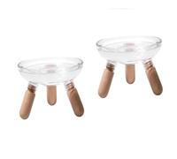Elevated Pet Bowl for Cats and Dogs - Raised Food and Water Feeder Dish with Stand to Protect Spine and Improve Posture
